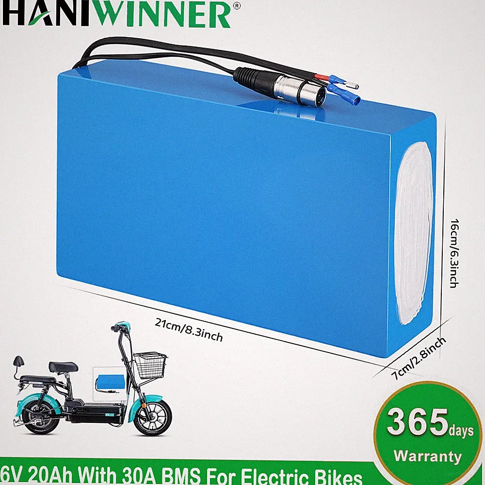 36V 20Ah E Bike Battery 720Wh Li-Ion Bicycle Battery For Electric Bike Scooter